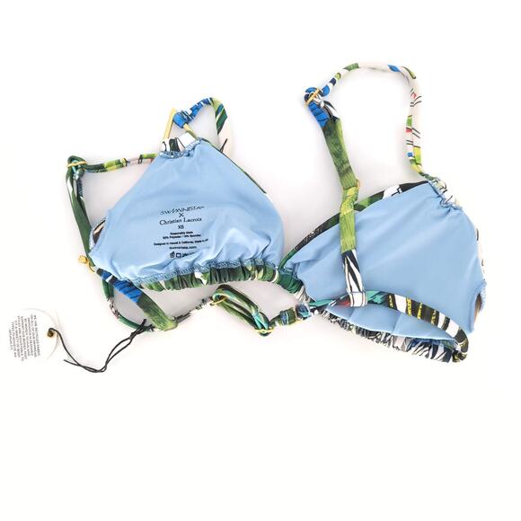 Swiminista x Christian Lacroix Sexy Bikini Top Jardin Exo'Chic - Size XS - NWT - Picture 10 of 15